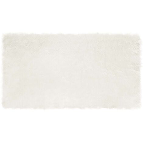 Tapis en fausse Tafalla Blanc 60 x 110 cm Polyester (1/5)