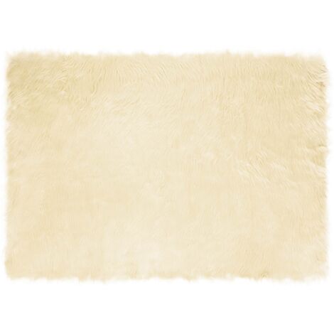 Tapis en fausse Tafalla Crème 120 x 170 cm Polyester (1/5)
