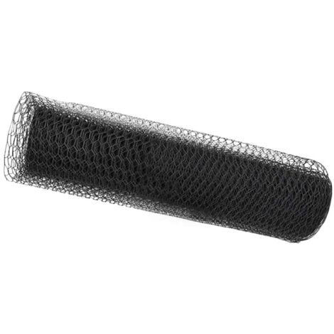 Clôture hexagonale Gris 0,4 x 25 m PVC (1/5)