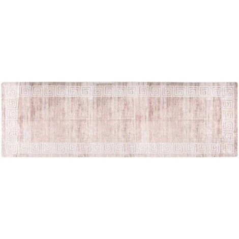 Tapis lavable 80x300 cm Beige (1/5)