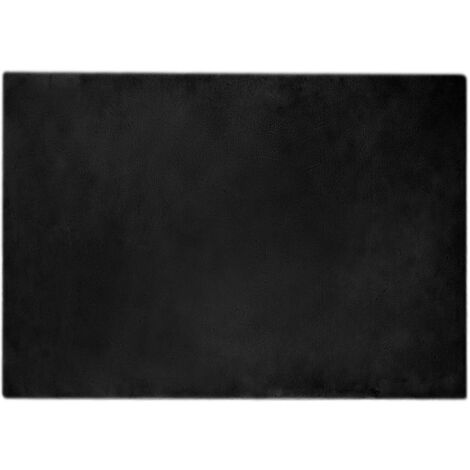 Tapis antidérapant en fausse de lapin Olite Noir 140 x 200 cm (1/5)