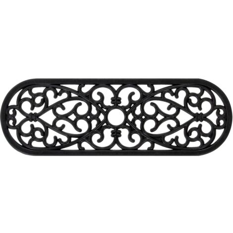 Marches d'escalier 10 pcs 25x75 cm caoutchouc (1/5)