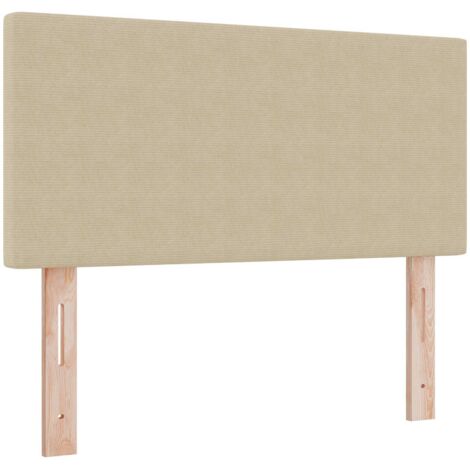 Tête de lit LED Vert gris 80 cm Tissu en velours côtelé (1/5)