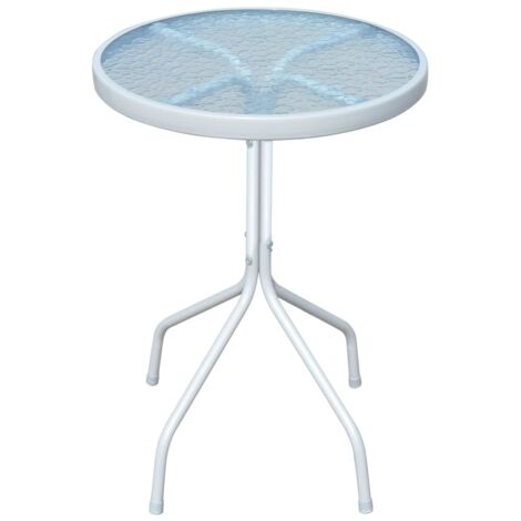 Ensemble de bistro 3 pcs  Mobilier de jardin Acier Noir (1/5)