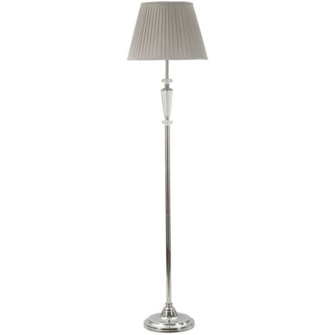 Lampadaire argenté Cm ….. (1/5)