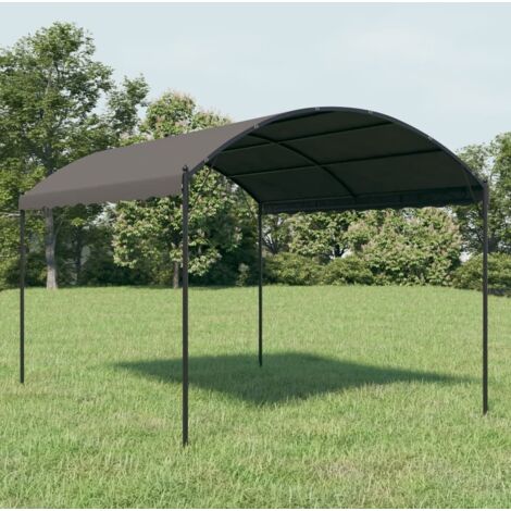 Auvent de parasol/Tonnelle 3 x 4 m Anthracite -FR71681 (1/5)