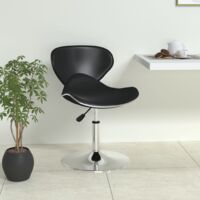 Tabouret de bar,Chaise de Bar,Tabouret Haut Noir Similicuir CFW81267