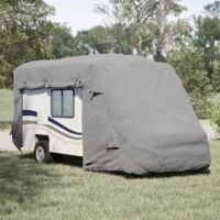 Housses de camping-car gris 610x235x275 cm tissu non tissé vidaXL745196