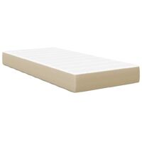 Matelas de Lit avec matelas Vert 90 x 190 cm tissu CFW51804