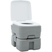 Toilette de camping portable 41.5 x 36.5 x 37.5 cm CFW578454
