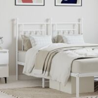 Tête de lit,Panneau de lit,Pour Lit adulte,Décoration murale Enfant métal blanc 120 cm XZZZ666716