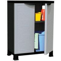Armoire en plastique Armoire de rangement 68x39x92 cm RTJEX982612
