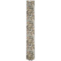Poteau à gabion Gabion pour Pierres Clôture de gabion circulaire Acier galvanisé Ø30x200 cm KOL1751