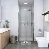 Porte de douche ESG transparent 91x190 cm - The Living Store