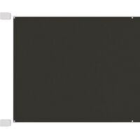 FIMEI Auvent vertical Anthracite 140x800 cm Tissu oxford