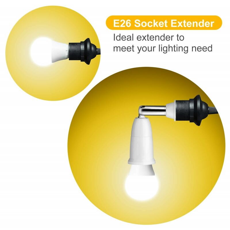 Convertisseur adaptateur ampoule lampe E27 E40 B22 vis Edison