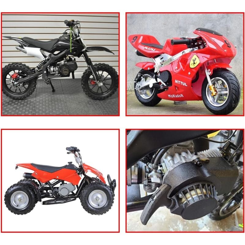 PULL START STARTER FOR 33cc 43cc 47cc 49CC 2 Stroke Engine GS Moon MINI