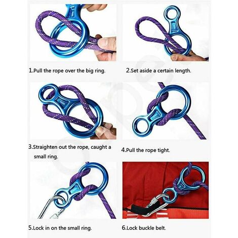 Lot De 2 Protecteurs De Corde D'escalade – Rouge – Neufs – Protection Rappel