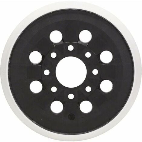 Lot de 2 patins de ponceuse de rechange à 8 trous de 12,7 cm, compatibles avec Bosch GEX 125-1 AE, PEX 220 A, PEX 220 AE