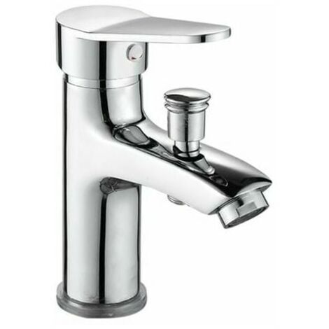 XVX Mitigeur de douche Robinet de douche robinet monotrou à double usage chaud et froid Alliage