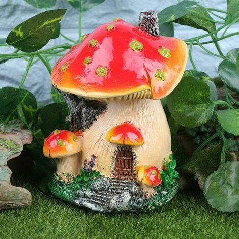Maison de poupée de bricolage miniature avec des meubles couleur chambre en  verre micro modèle paysage