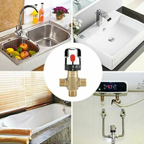 Vanne d'arrêt d'entrée d'eau, robinet triangulaire en acier inoxydable 304,  pour chauffe-eau, toilettes, cuisine, douche, lavabos