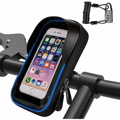 Universal - Porte-téléphone mobile vélo 15W sans fil téléphone portable sac  étanche