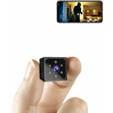 Caméra Espion WiFi 5G, Mini Camera Cachée sans Fil, Micro Camera