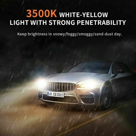 2x H7 12V 100W Voiture Blanc Xenon LED Phare Halogène 8500K