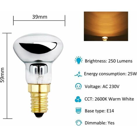 Ampoule halogène G9 35Watt pour lampes tactiles (paquet de 2