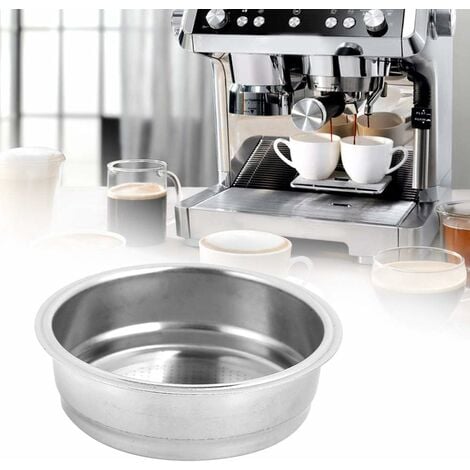 Filtres à café réutilisables, bol de crépine de filtre de Machine à café en  acier inoxydable
