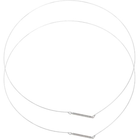 2 Joints De Porte Pour Lave-linge Universel - 35 Cm, Acier Inoxydable, étanchéité Renforcée - 6