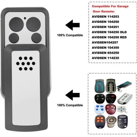 Telecomando Avidsen Per Portale Garage - 2 Pezzi, Garanzia 3 Anni, Portata 50 Metri - Foto 5