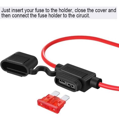 Chanzon 5er Set Add-a-Circuit Sicherungshalter - 16AWG Für Auto & Boot