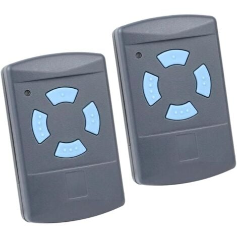 Telecommande Garage Hor-HSM4 868 MHz Telecommande Porte Garage Hormann avec Telecommande Hormann 868 MHz HSM2 HSM4 HS1 HS2 HS4 HSZ1 HSZ2 HSP4 HSD2-2Pcs