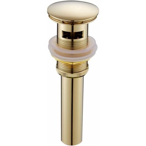 Lavabo de Salle de Bain Lavabo Pop Up Bouchon de vidange Robinet en