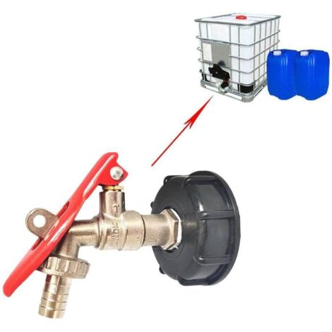 Vanne Adaptateur IBC 75mm – Pour Réservoir Eau & Arrosage Jardin (Polyéthylène)