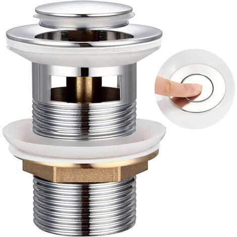 Bonde De Lavabo Pop-Up Universel Bouchon Evier Brass Bouchon Lavabo
