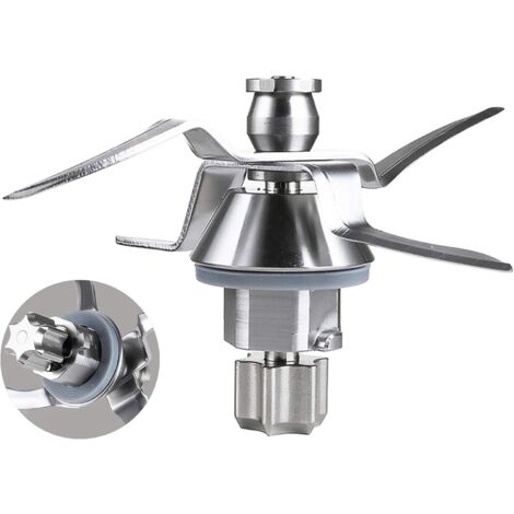 Coltello Impastare Per Bimby TM5 TM6 - Lame Acciaio Inox Senza Residui Per Pane E Pizza