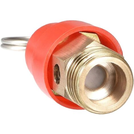 Soupape Sécurité 1/4M Pour Compresseur Stanley Mecafer Pièce 9414010