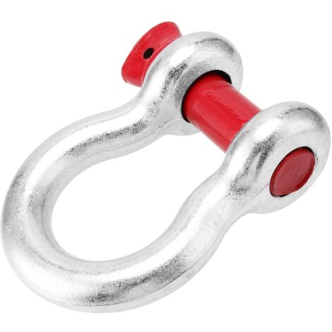 2 Manilles En Laiton Type U Dorées - Chaîne Avec Broche Vis Pour Porte-clés, Décoration, Bricolage