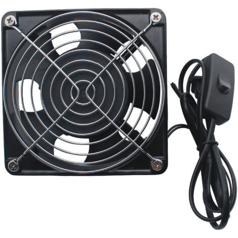 GDSTIME Ventilateur de refroidissement axial 120 mm x 25 mm 12 V 1800 tr/min – Ventilateur