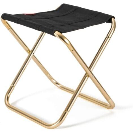 Tabouret Pliant Portable WUSUPU - Hauteur Réglable, Charge 300kg - Idéal Camping, Pêche, Jardin, Voyage - Léger Et Compact