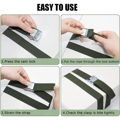 Sangle De Verrouillage De Poignée, Verrouillage De Poignée Avec Sangle