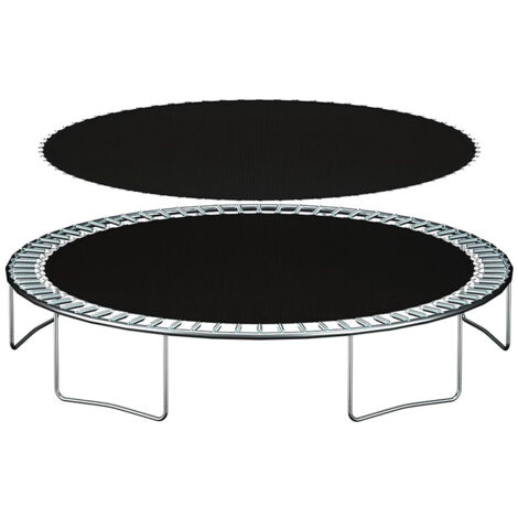 Tapis de saut Trampoline Rond 460 cm - 110 Bagues - pour Ressorts 21 cm