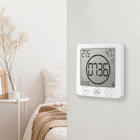 Thermomètre-hygromètre D'extérieur - Plage -30°C à 50°C, étanche, Sans Pile, Pour Jardin, Terrasse