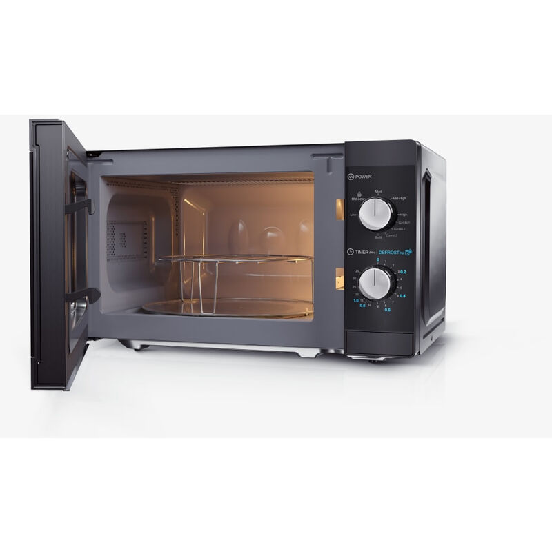 Sharp YC-MG01E-B forno a microonde Superficie piana Microonde combinato 20 L  800 W Nero