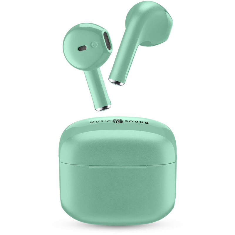 Cellularline Music Sound Swag Auricolari Wireless Earphones Bluetooth Verde