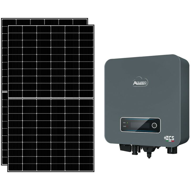 Kit micro-fotovoltaico con inverter 1 kW conforme CEI0-21 KIT1KWCEI