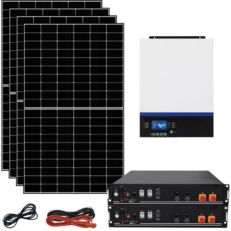 Kit fotovoltaico da balcone con micro inverter WiFi 800W 2xMPPT conforme  CEI0-21